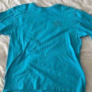 Guy Harvey Blue Kids Short Sleeve Tee